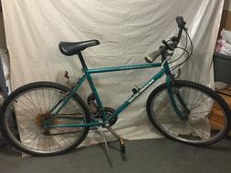 switchback mountain bike green 26inch spenco saddle
