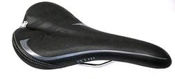 Saddle Seat Black/silver 260mm X 134mm 296g New