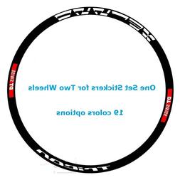 Bicycle Cycle Decal Rim Race Reflective