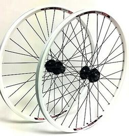 Wheel Set, Formula 6-bolt Disc Black Spokes