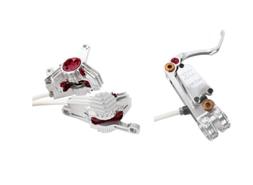 Hydraulic Disc Disk Brake Set W/o Rotor Silver